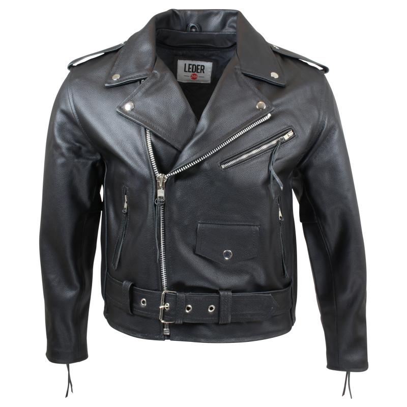 LEDER24H Motorcycle leather jacket for winter and summer 2010