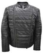 Black Leather Jacket soft 9035