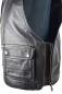 Preview: LEDER24H Leather vest with zippers 1020