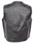 Preview: LEDER24H Leather Vest with Hooks 1051