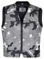 Preview: LEDER24H Camouflage Vest with Zipper grey 1093
