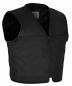Preview: LEDER24H Leather-textile vest with velcro strips 1097