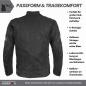 Preview: leder24h men's leather jacket with patches black