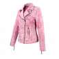 Preview: Leder24h Ladies Leather Jacket pink 2057