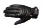 Preview: Motorcycle gloves leather water-repellent breathable soft-touch protection reinforcement velcro elastic wrist grip durable high-quality touring sport cruiser black motorcyclist safety protective clothing motorcycle equipment leather gloves