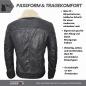 Preview: leder24h-men's-leather-jacket-black-9015-light-soft-leather-jacket-spring-autumn-fur-collar-fur