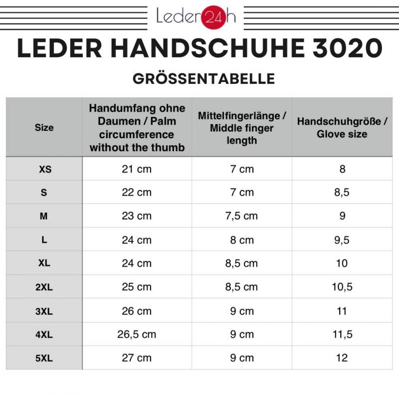 Leder24h Protective Gloves 3020