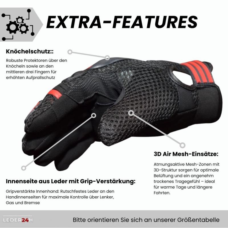 Motorbiker gloves 3046