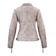 Leder24h Ladies Leather Jacket brown 2058