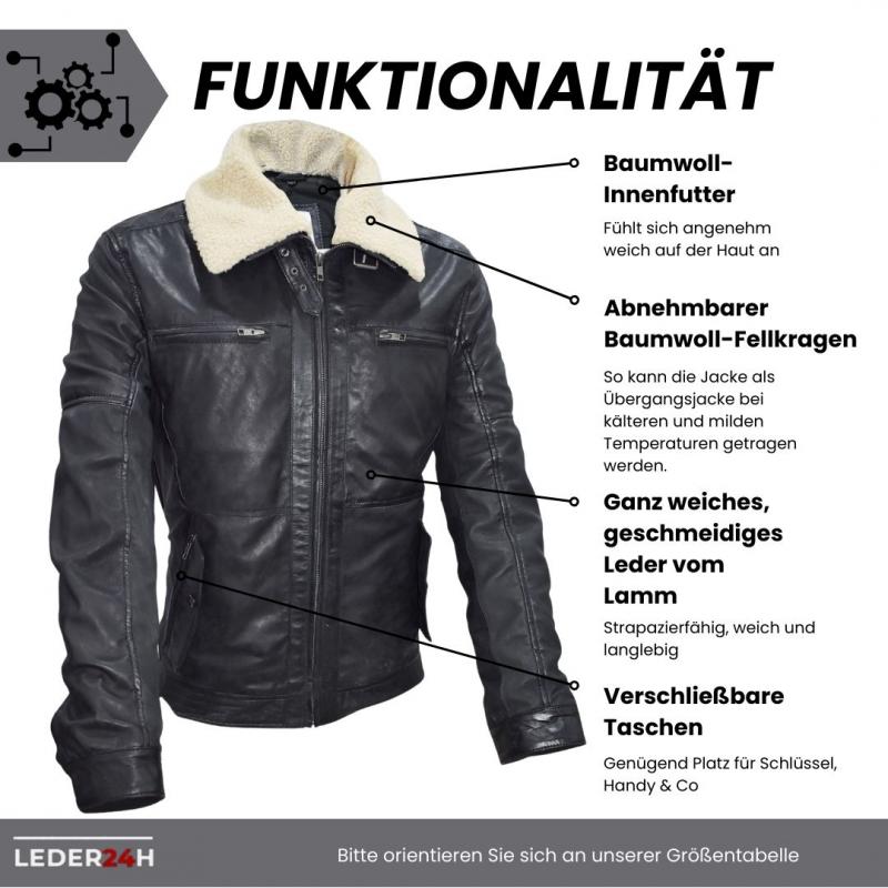 leder24h-men's-leather-jacket-black-9015-light-soft-leather-jacket-spring-autumn-fur-collar-fur
