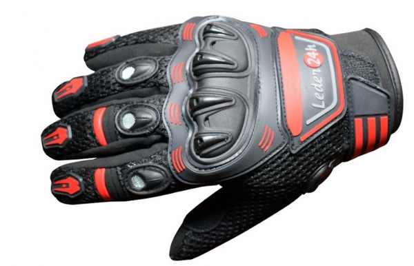 Leder24h  motorcycle Gloves 3046
