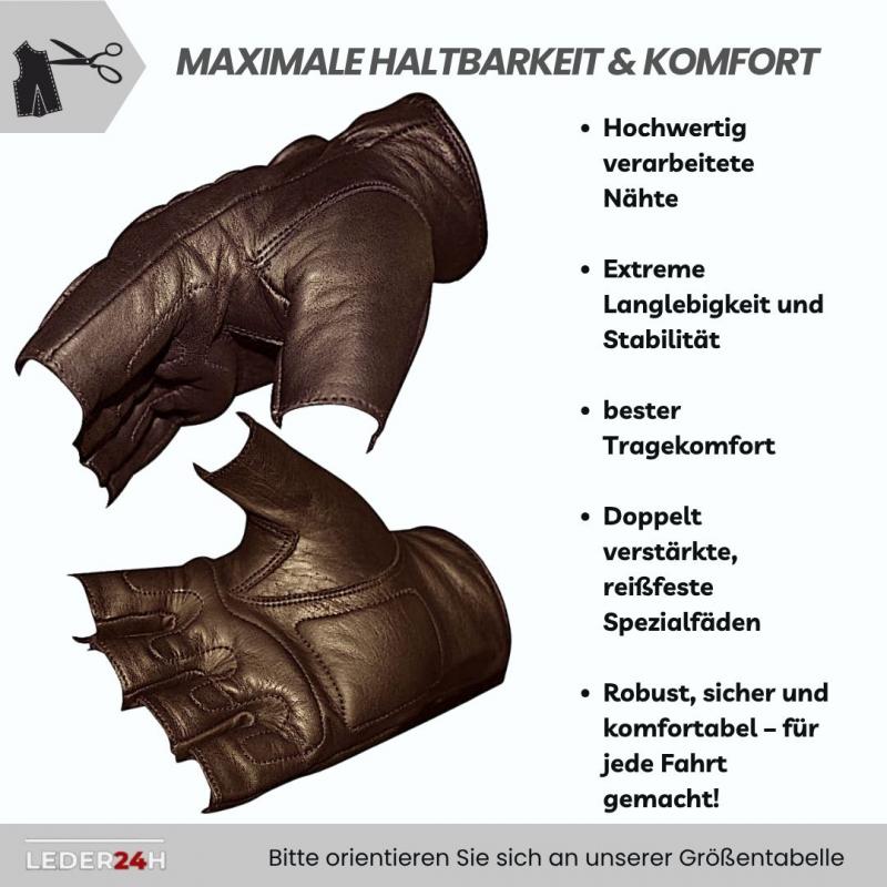 Leder24h summer leather Gloves 3083