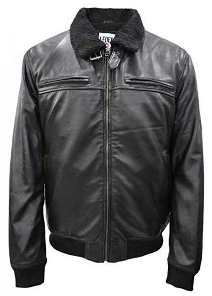 LEDER24H Lamb Leather jacket with Fur lining 9011