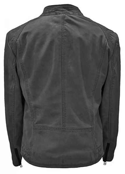 LEDER24H Smooth Ladies Leather Jacket 9091