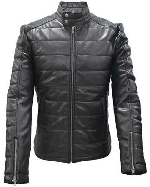 LEDER24H Smooth Leather Jacket 9030