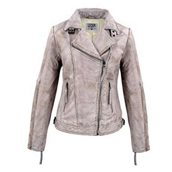 Leder24h Ladies Leather Jacket brown 2058