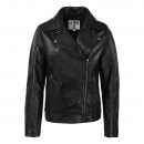 Ladies Leather Jacket black 2054